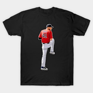 Chris Sale #41 Pitches T-Shirt